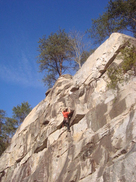 Climber on Sunny Day (5.8)