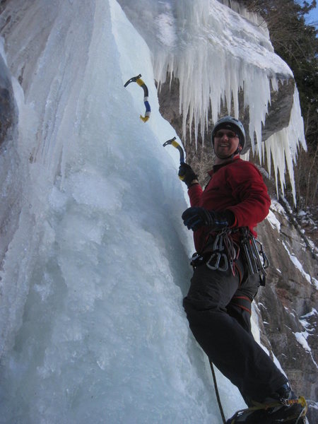 Vail Ice - The Firehouse. With Mike Walley. January 2014. Photo by Mike W.