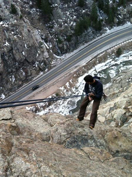 Despite the road, the rap is pretty scenic.