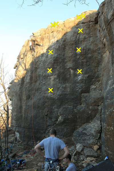 Bolts have been replaced on some of the johns wall classics, now re-opened for lead climbing!