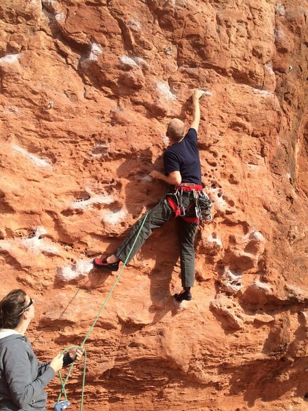 Moving to the second bolt