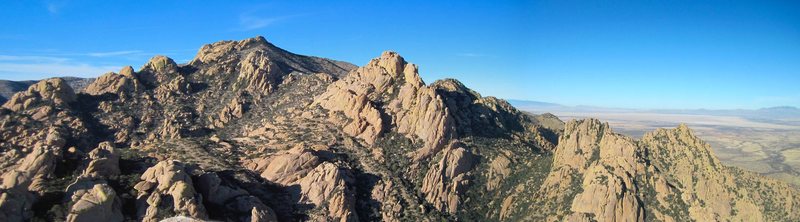 A summit pano.... mid January, 2014.