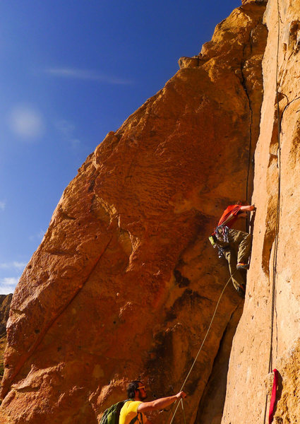 Fun 5.8 route, protected very well.