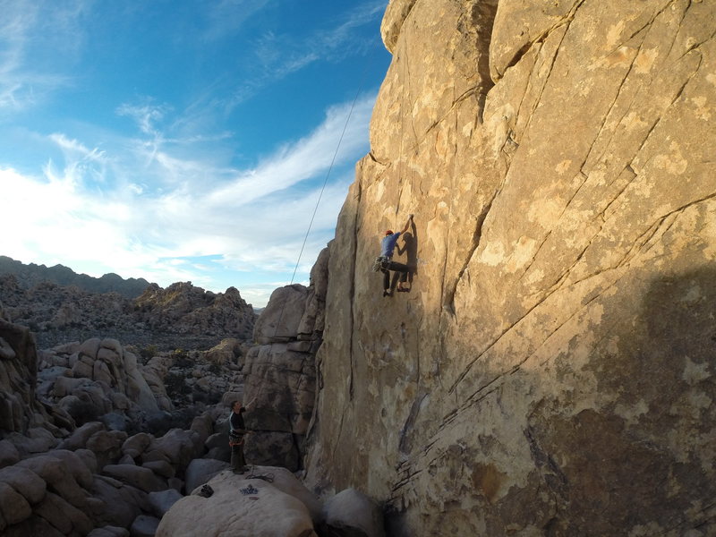 Serious techy face crimps on exfoliating J-Tree slab! What could be better?