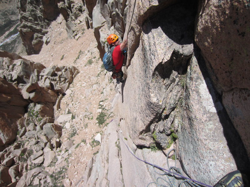 Towards the top of pitch 1.