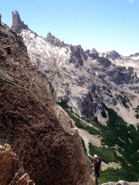 Arete pitch 1