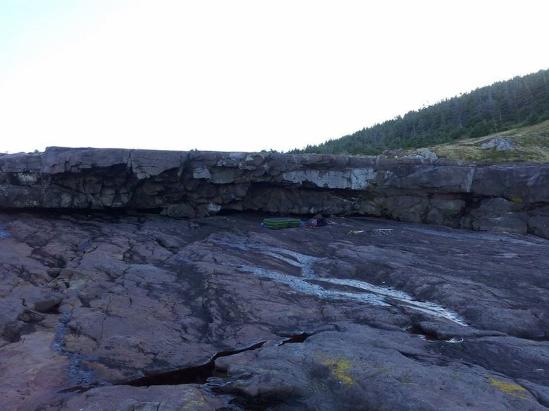 Pumphouse bouldering area