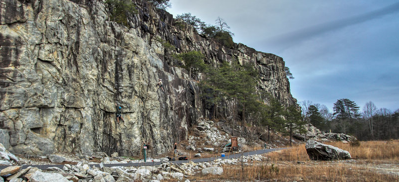 Rock Climbing In Rocky Face Recreational Area 3 Piedmont Region