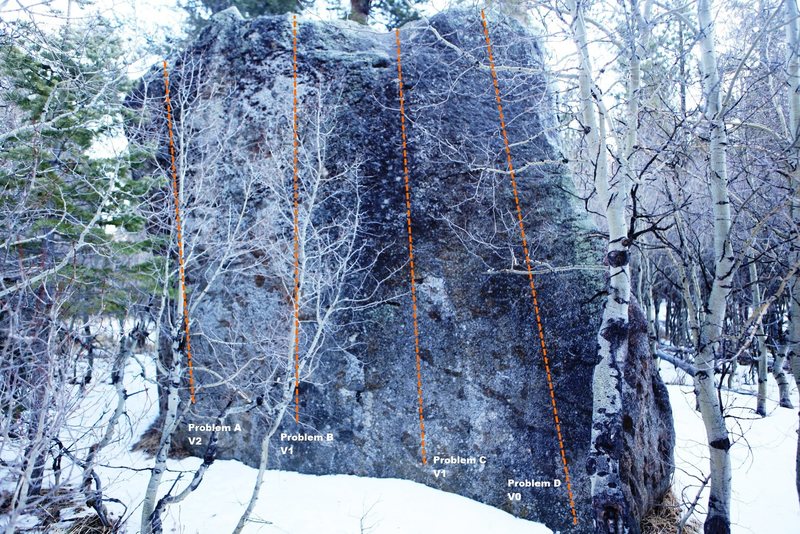 North East Face Topo