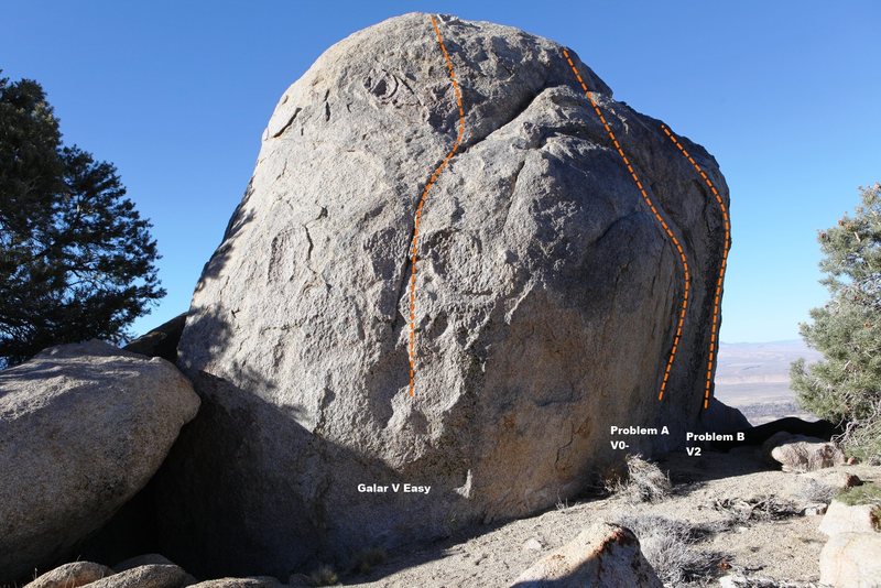Granitic Boulder - South East Topo