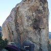 Granitic Boulder - East Face Topo