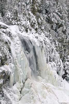 OK Slip Falls in winter. Credit: Carl Heilman II.