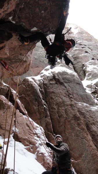 The crux roof.