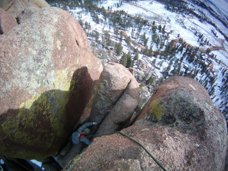 South Platte trip Prez weekend 2014 with Bill D. and Mike C. Turkey Rocks.
