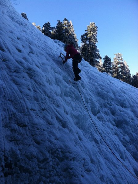 Marie leading the main wall.