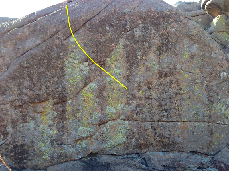 Beta photo for the Sputnik boulder. The Russian Cosmonaut is in yellow.