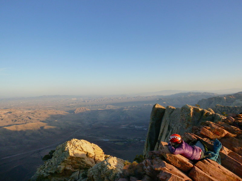 Summit of Mount Wilson via Inti Watana into Resolution Arete. Pure bliss!