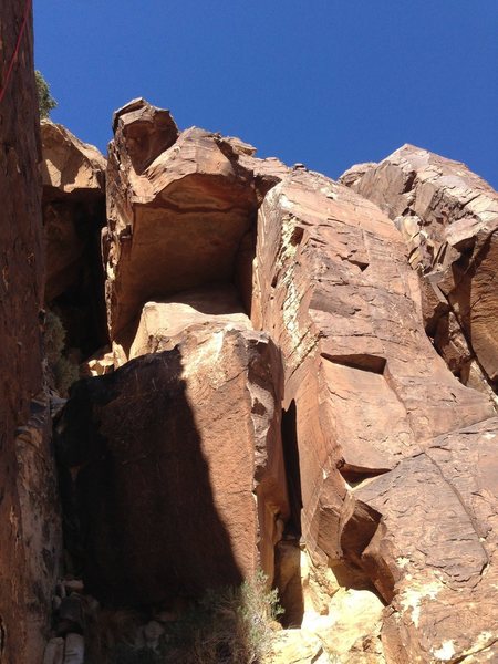 Rock Climb The Gallows, Red Rocks