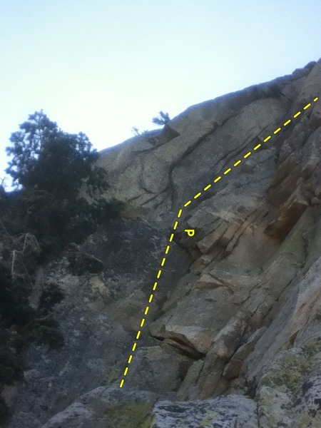 The start of the real climbing.
