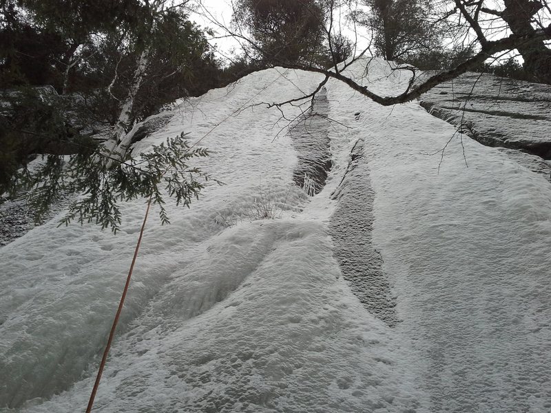 fun line on the left and Ferrata on the right