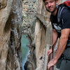 Rob on El Camino del Rey after a great day of climbing