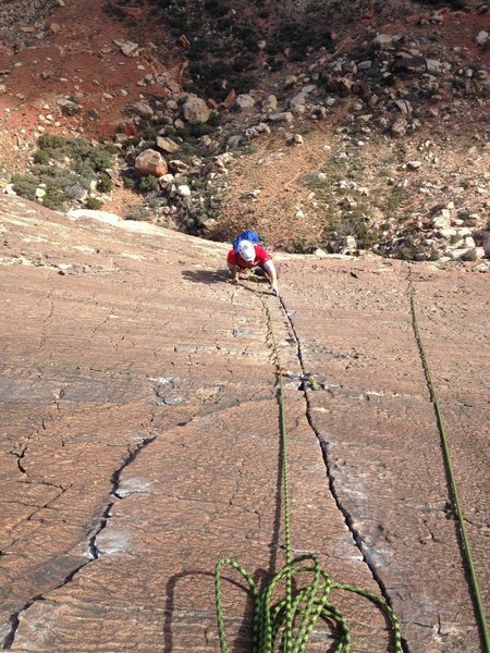 Following the last pitch (finger crack) of Birdland.