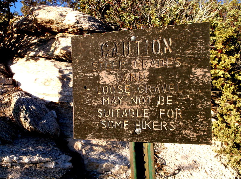 Mount Lemmon is a dangerous place!