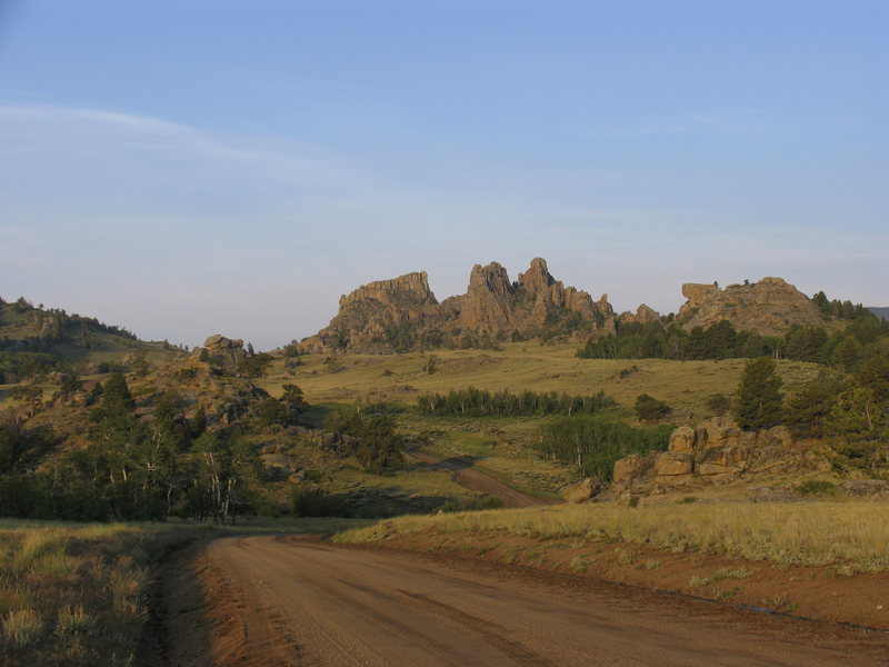 Bear Rock located in the North Laramie Range just off the Cold Springs Road.