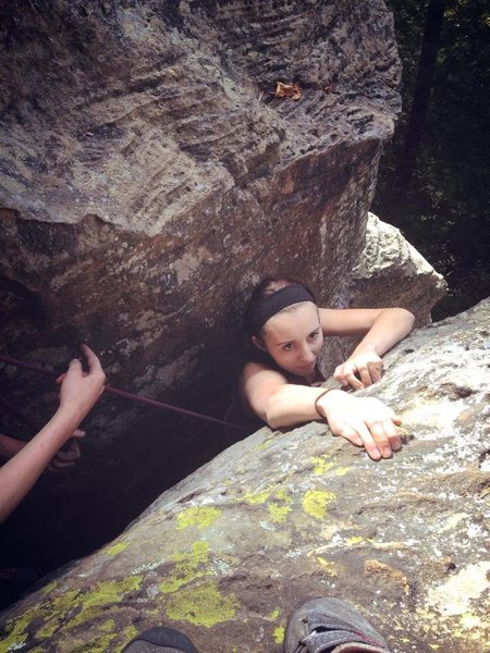 Chloe determined to use that crimp