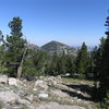 Buck Mountain as seen from Cherry Mountain.