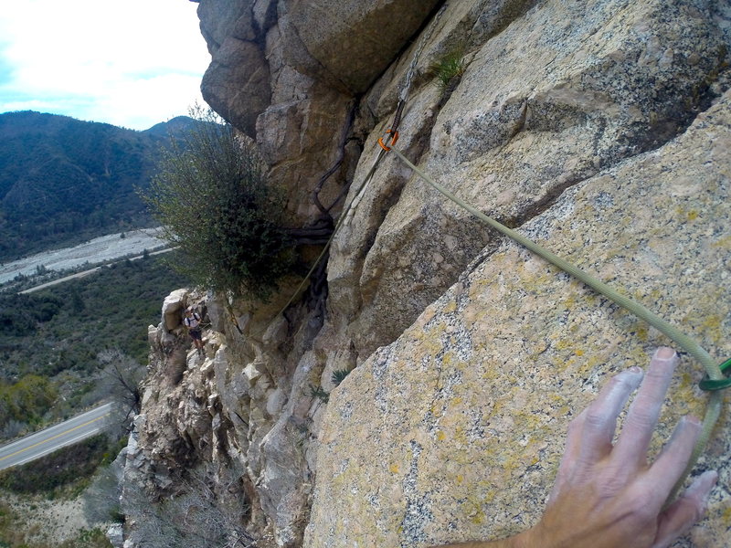 The awesome Traverse. Best part of the route