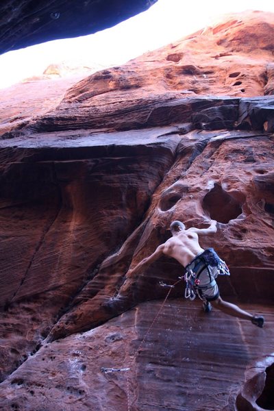 Unnecessary but fun dyno on something in Black Corridor