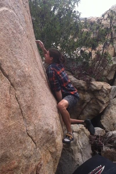 Pushing through the mantle move.