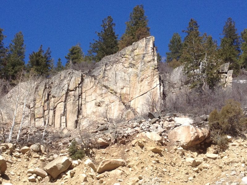 Rock Climbing in Classy Cliff, Independence Pass