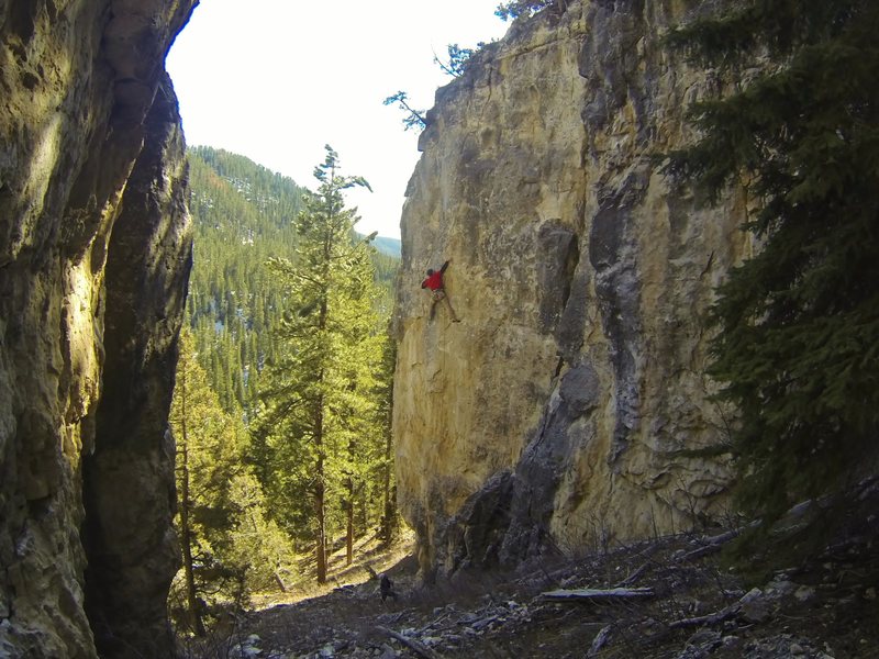 Twisted Shocker, 5.12a
