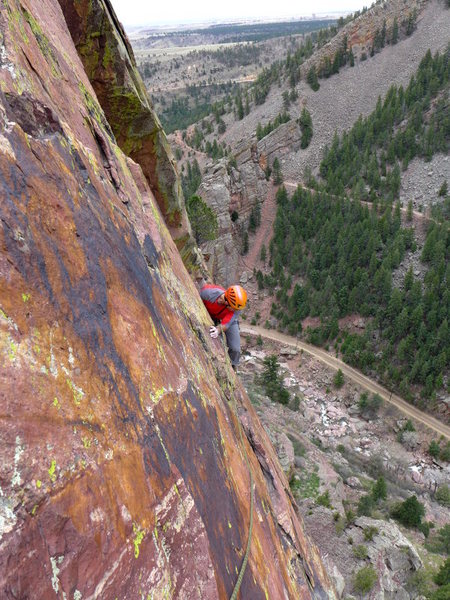Wade turning the corner on P3.