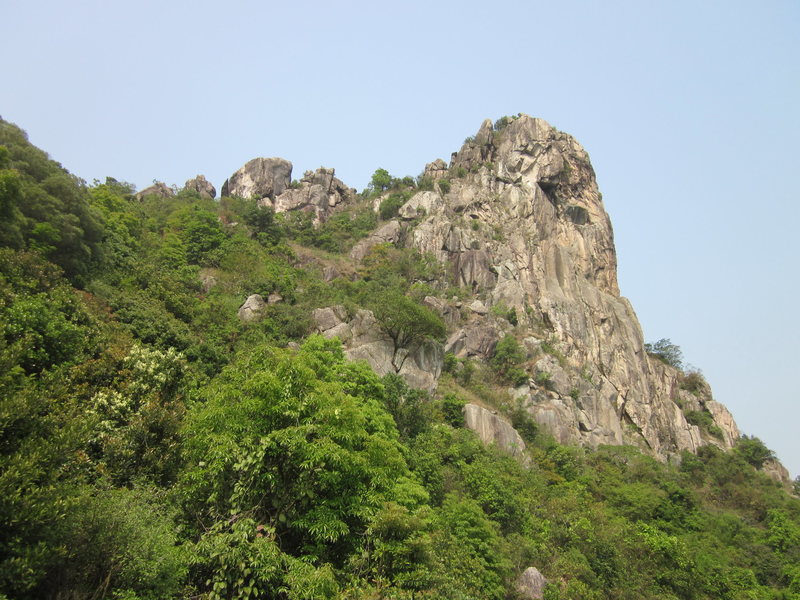 Rock Climbing In Lion Rock Hong Kong
