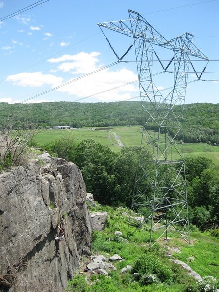 Climbers on Crankenstein