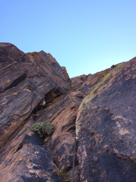 Looking up at the money pitch(4). One of the best pitches I've done in the Supes.