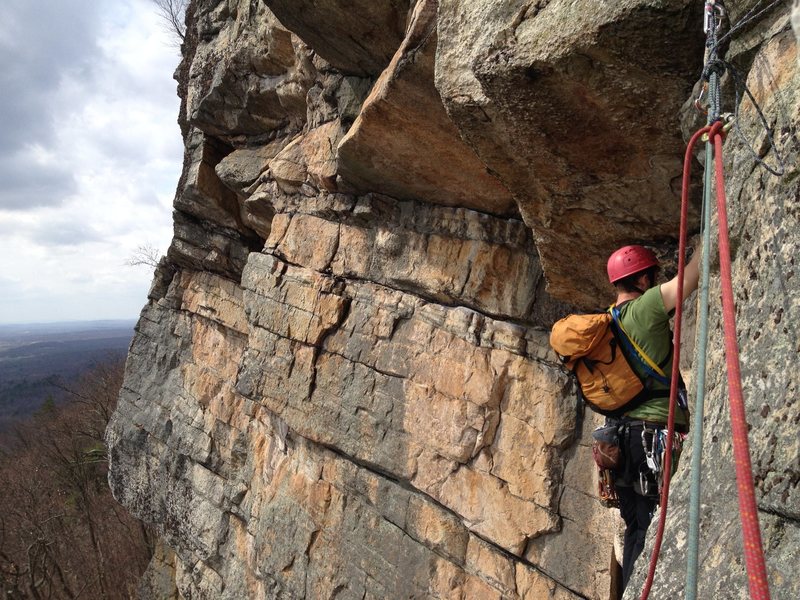 Starting the crux