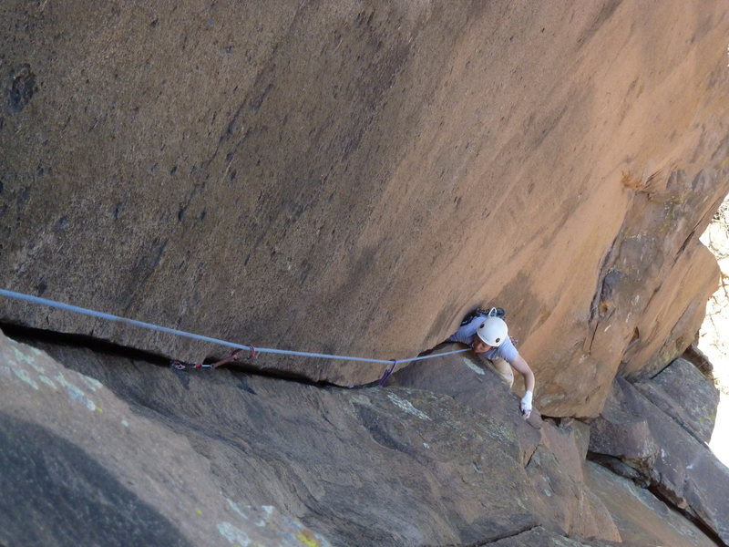 Mandy Smith on the fun 5.10 first pitch of Endgame.