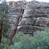 Tree Hugger Buttress, Juniper Canyon, Red Rocks, NV