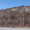 19 Mile Wall as viewed form the highway<br>
