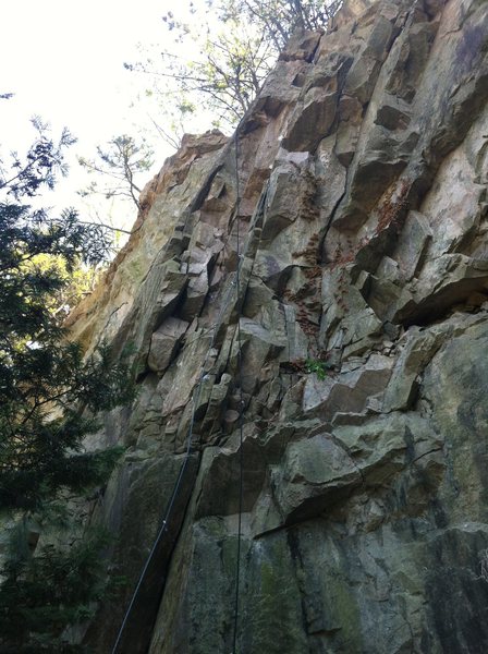 Side View of "You Can't Beat Me", Start of "Mike's Killer Crack"