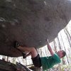 Jay John working toward the 2nd ascent of Dorothy, Oz Roof, BoB, GHSP.
