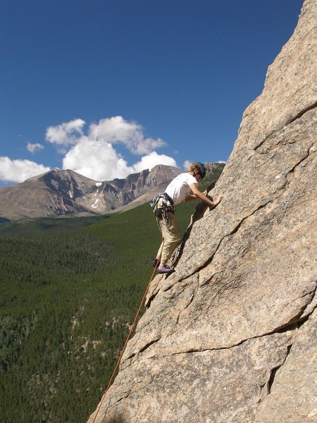 My son Tristan leading Coloradoddity.