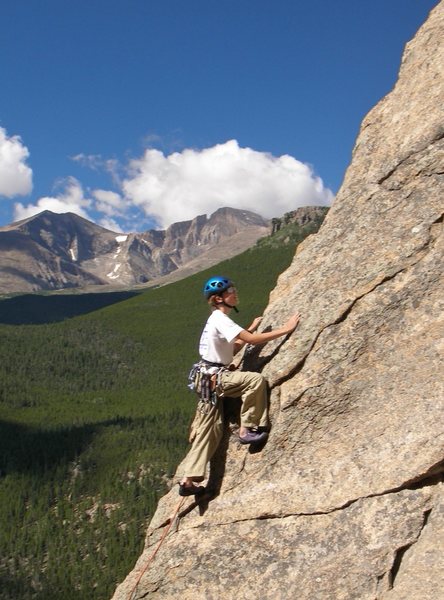 My son Tristan leading Coloradoddity.