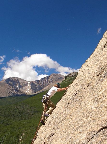 ...and one more of my son Tristan leading Coloradoddity....