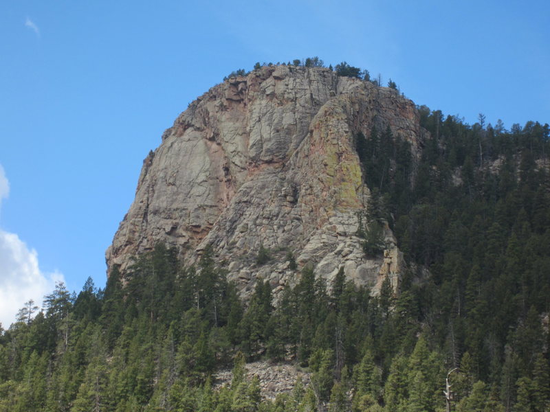 Lion's Head at Stauton State Park from the Elk Falls area.