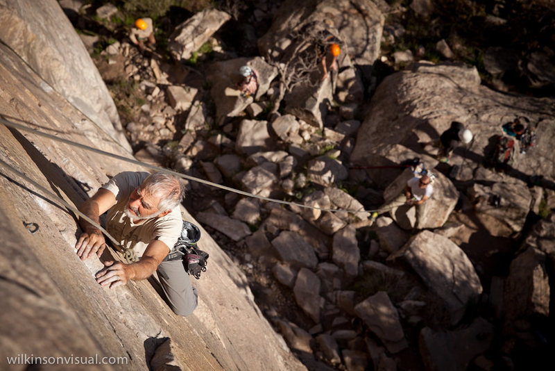 Rock Climbing in Gold Wall, Durango